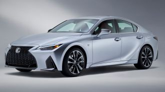 2021 Lexus IS F Sport Silver Front