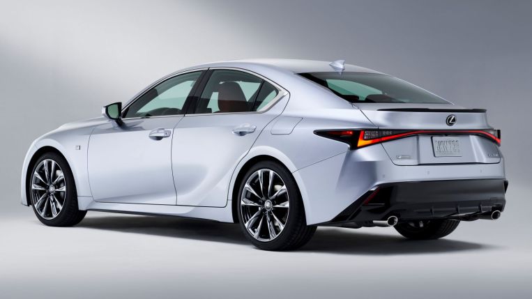 2021 Lexus IS F Sport Silver Rear