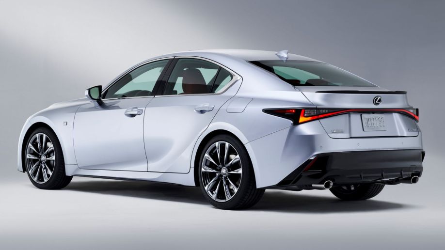 2021 Lexus IS F Sport Silver Rear