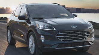 2021 Ford Escape driving