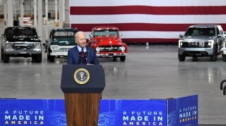 Biden Ford F 150 Lightning Teaser