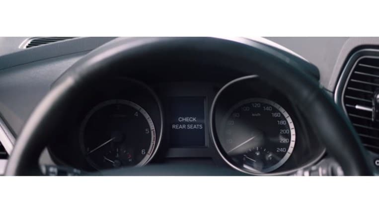 Hyundai Rear Occupant Detection System