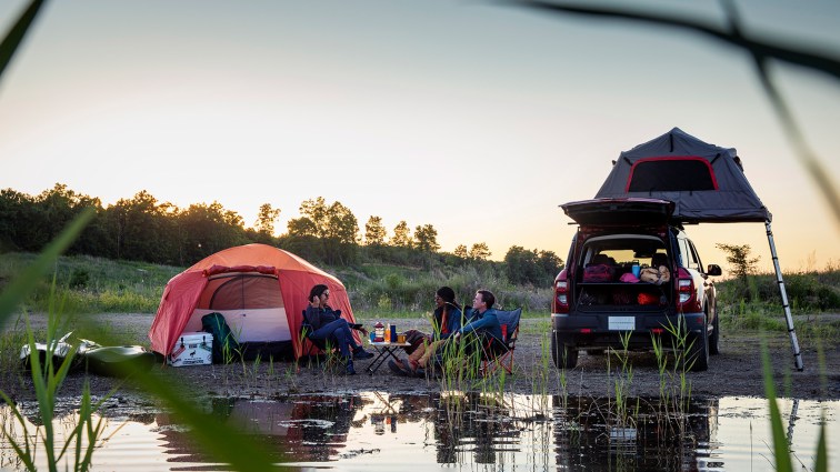 Camping in the Ford Bronco Sport