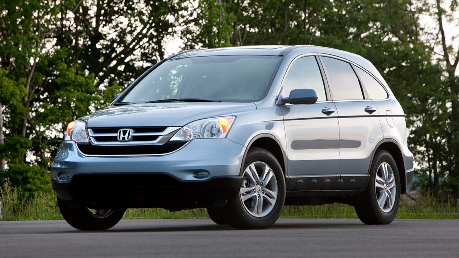 2011 Honda CR-V in silver.