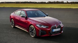 2022 Bmw 4 Series Gran Coupe Front Three Quarter