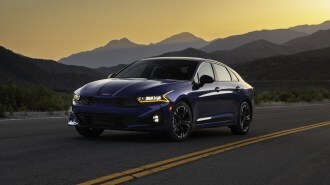 2022 Kia K5 Front Three Quarter