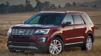 2017 Ford Explorer Front Three Quarter