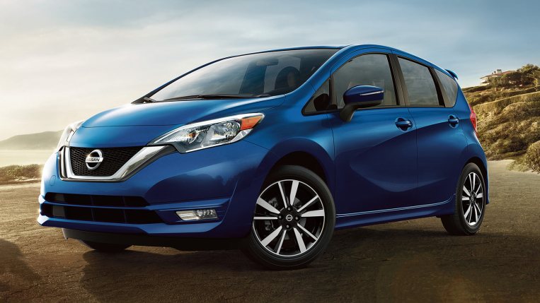 2019 Nissan Versa Note in blue