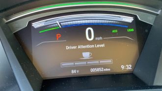 2021 Honda CR-V Hybrid driver attention monitor