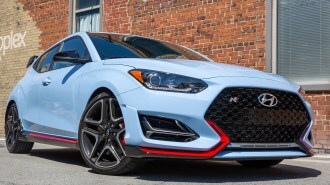 2021 Hyundai Veloster N front right outside