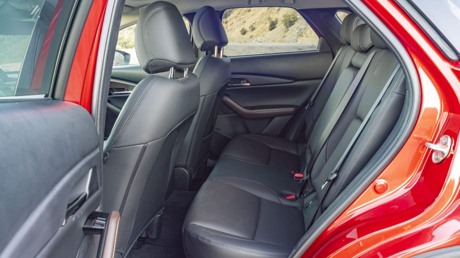2022 Mazda CX-30 Turbo rear seats