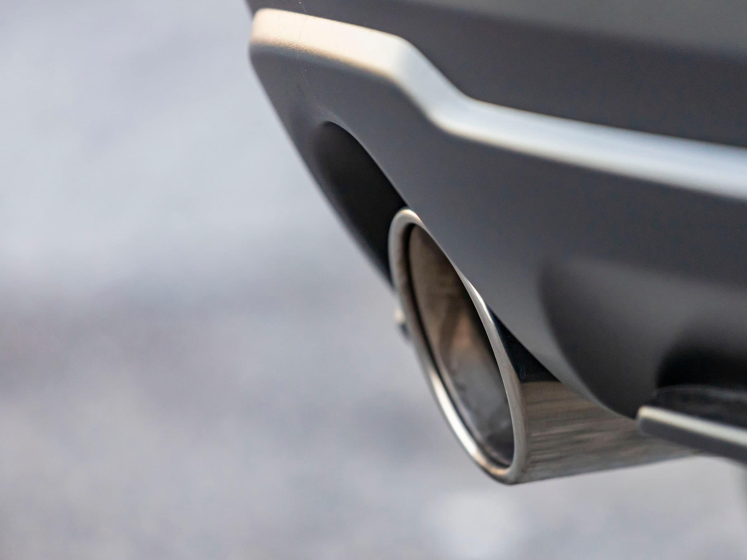2021 Mazda CX-30 Turbo tailpipe