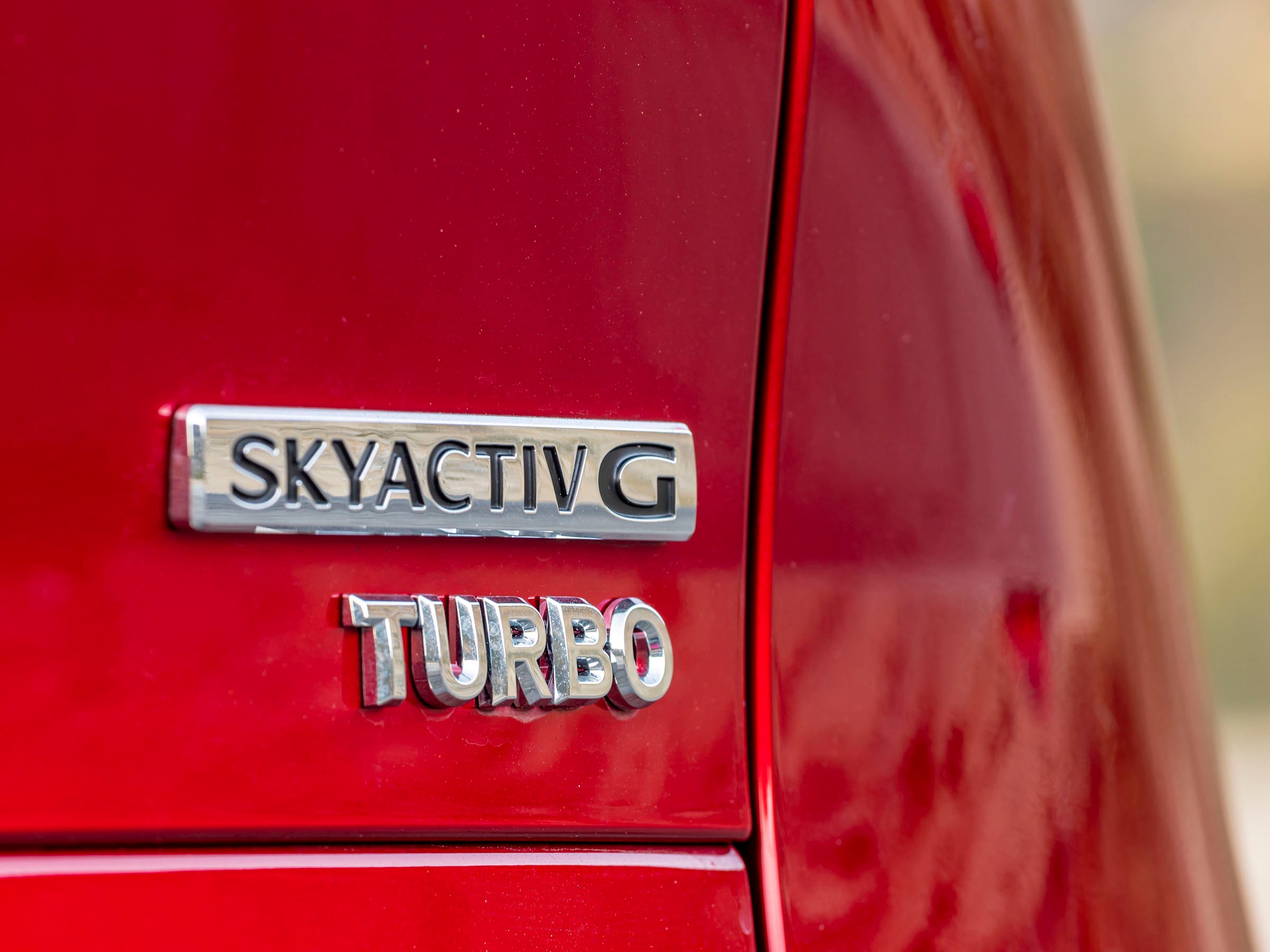 2021 Mazda CX-30 Turbo badge