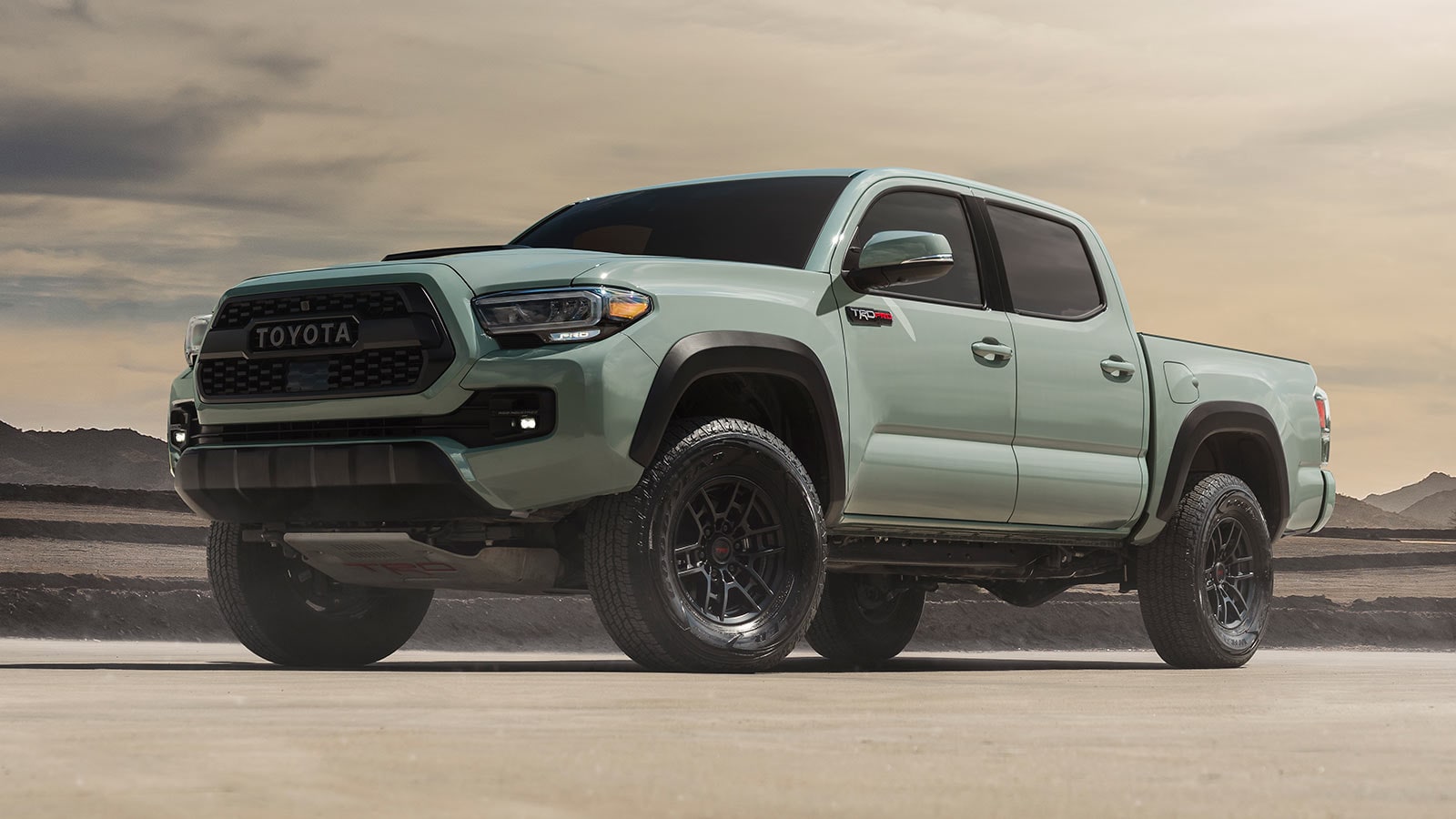 2021 Toyota Tacoma TRD Pro in gray