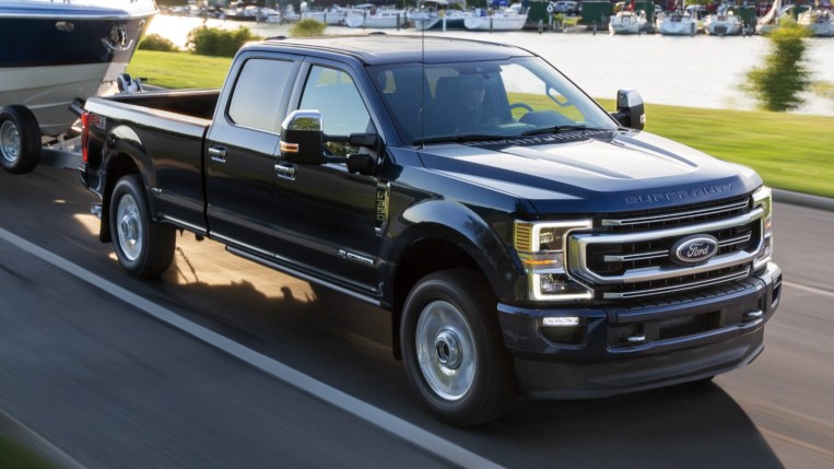 Ford Super Duty Towing Front Three Quarter