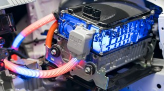 Jump-starting an electric car battery