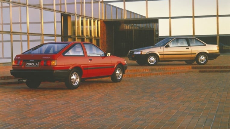 1987 Toyota Corolla Hatchback And Coupe