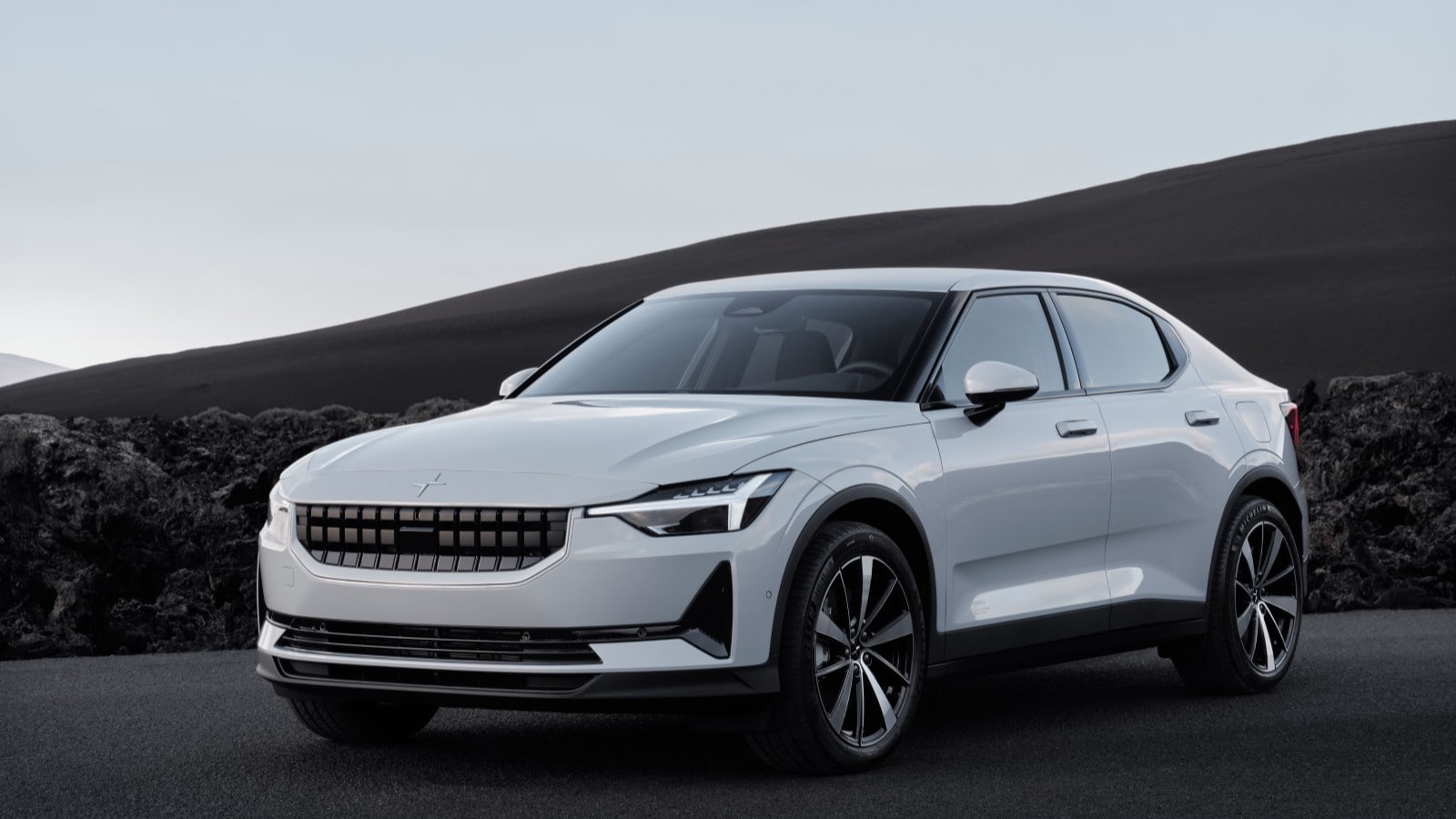 2022 Polestar 2 in white