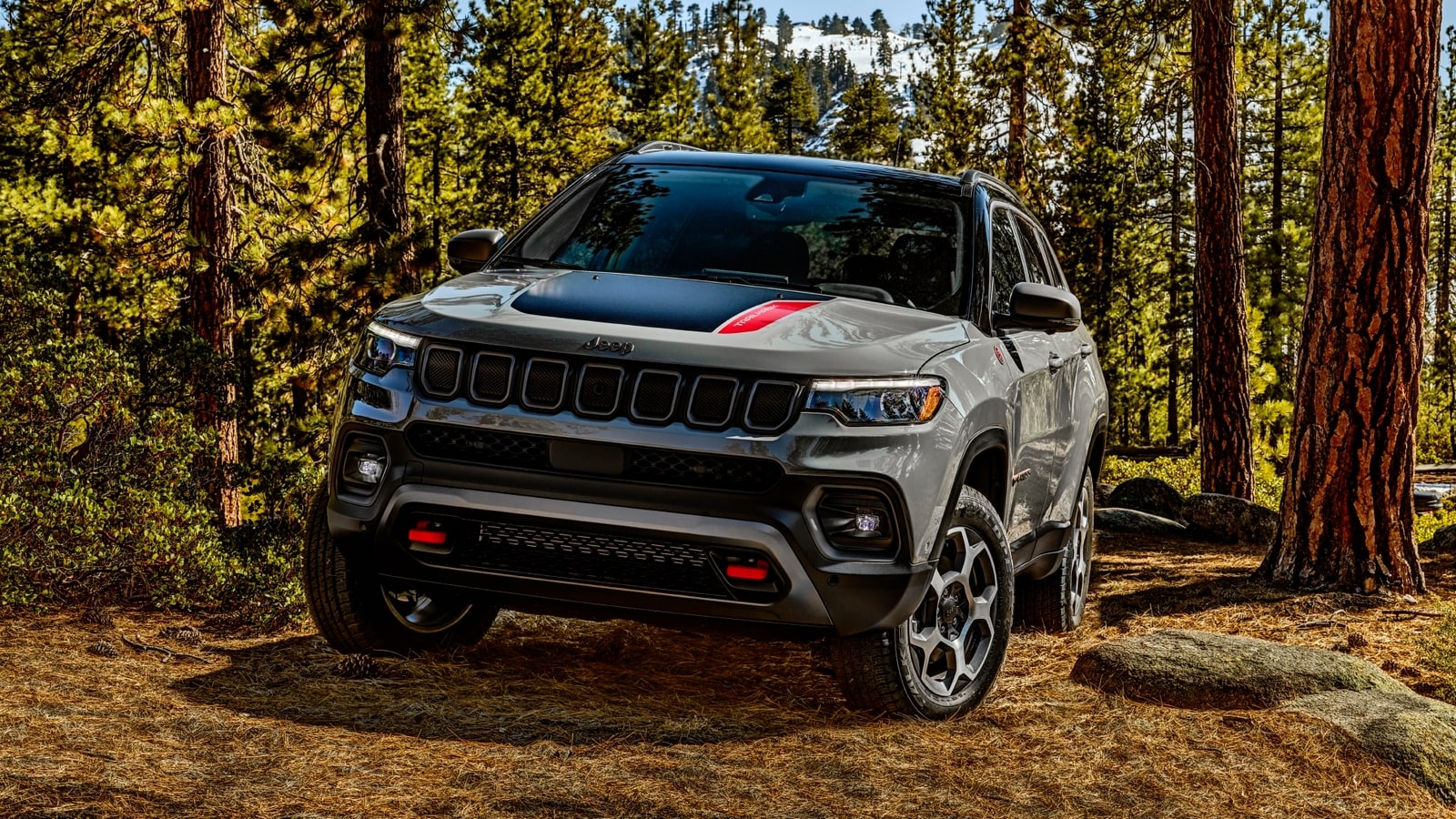 2022 Jeep Compass Trailhawk Features, Tires, and Options Kelley Blue