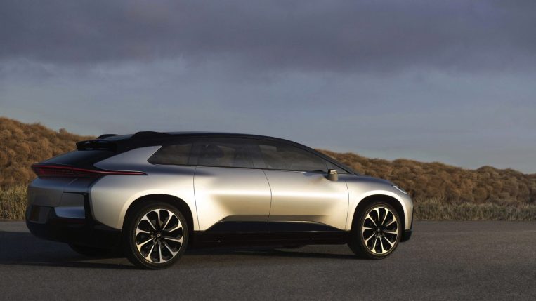 2023 Faraday Future FF91 in grey