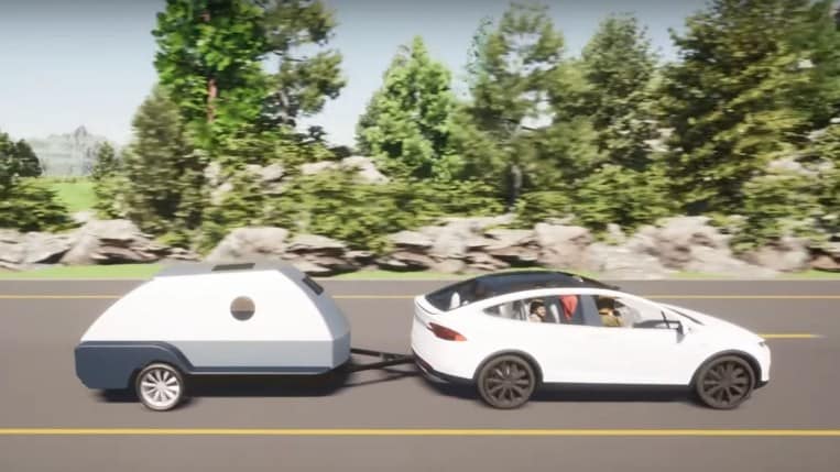 Colorado Teardrops Boulder EV Trailer