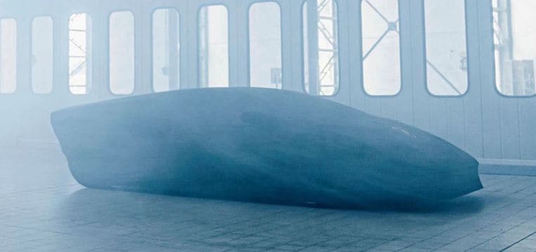 Lamborghini Countach Teaser Covered
