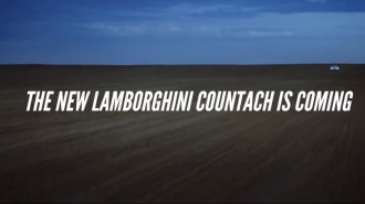 Lamborghini Countach Teaser