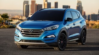 2017 Hyundai Tucson Front Three Quarter