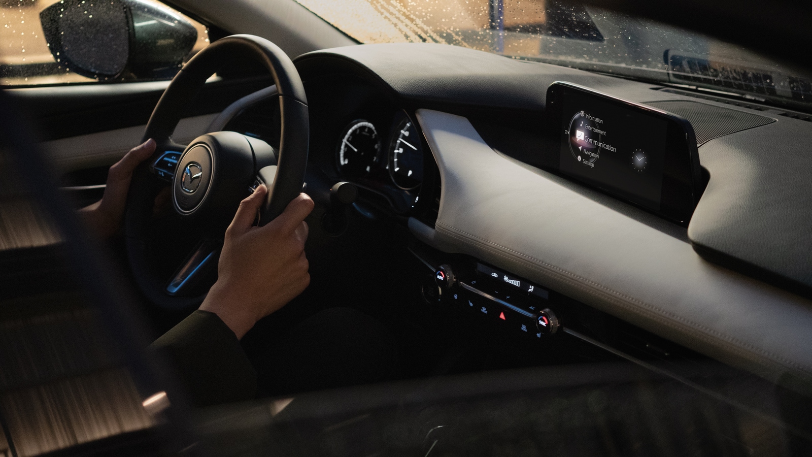 2021 Madza3 infotainment screen