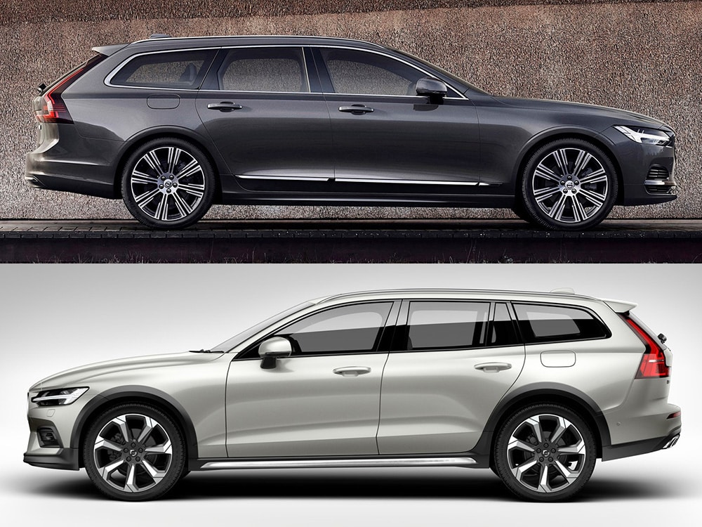 2021 Volvo V60 and 2021 Volvo V90