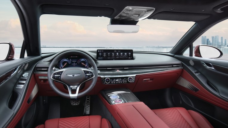2022 Genesis G80 Interior