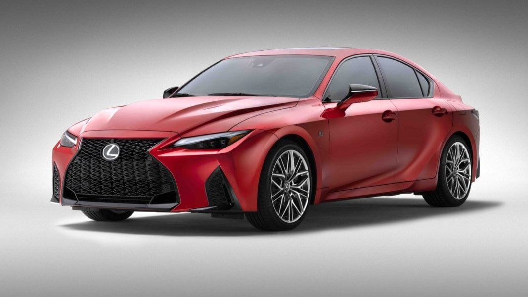 2022 Lexus IS 500 F Sport Performance Priced at 56,500 Kelley Blue Book