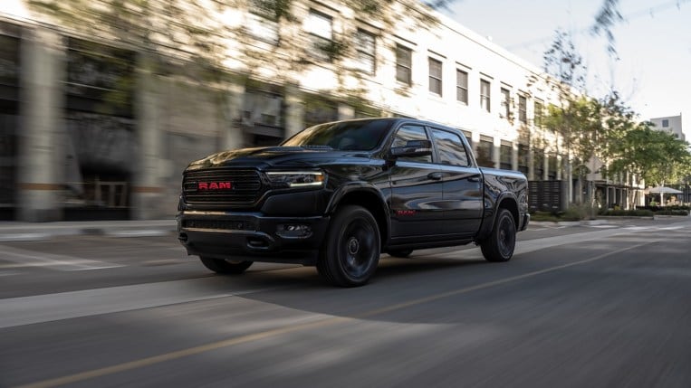 2022 Ram 1500 Limited Red Edition Front Three Quarter