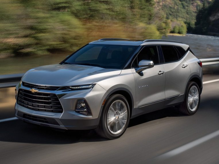 2022 Chevrolet Blazer Premier driving