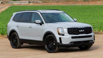 2022 Kia Telluride in grey.