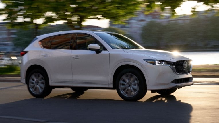 2022 Mazda CX-5 Turbo in white