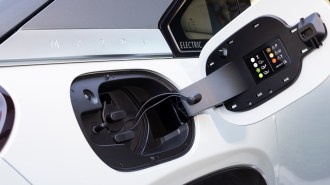 2022 Mazda MX-30 charge port