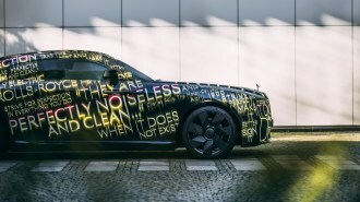 2023 Rolls Royce Spectre Teaser Profile