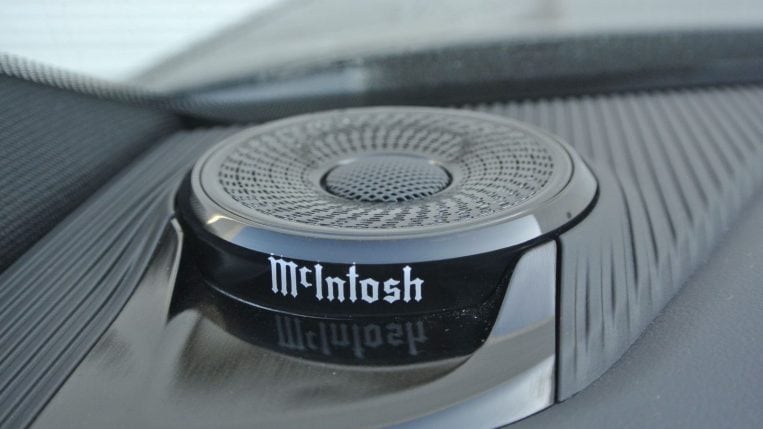 McIntosh audio system in 2021 Jeep Grand Cherokee L