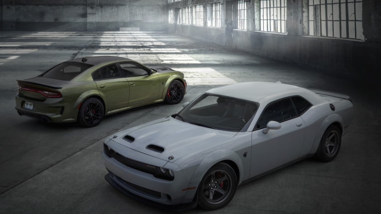 2022 Dodge Charger And Challenger SRT Black Appearance Package