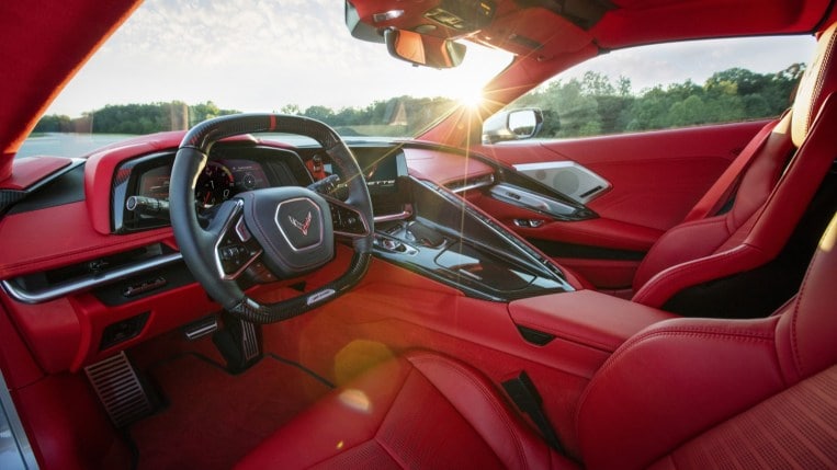 2023 Chevrolet Corvette Z06 Interior Adrenaline Red