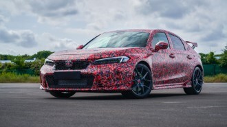 2023 Honda Civic Type R Teaser Front Three Quarter