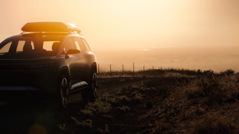 2023 Lucid Gravity Teaser Head On