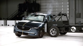 IIHS Side Impact Test 2021 Mazda Cx 5