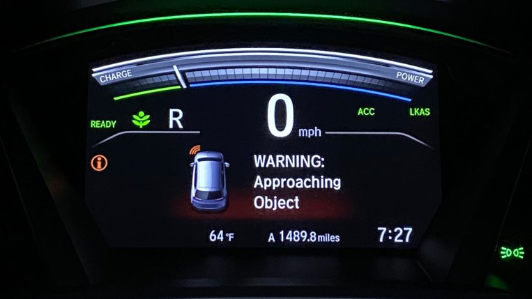 Safety features in a car