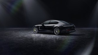 2022 Porsche Panamera Platinum Edition Rear Three Quarters