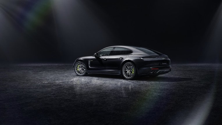 2022 Porsche Panamera Platinum Edition Rear Three Quarters