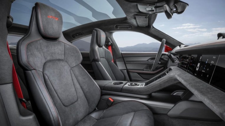 2022 Porsche Taycan GTS Interior