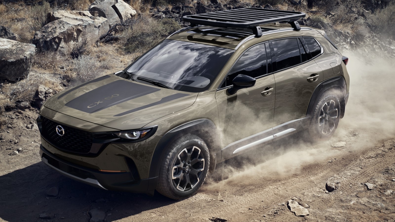 Mazda CX50; Rugged Compact SUV With Hybrid Option Coming Later Kelley Blue Book