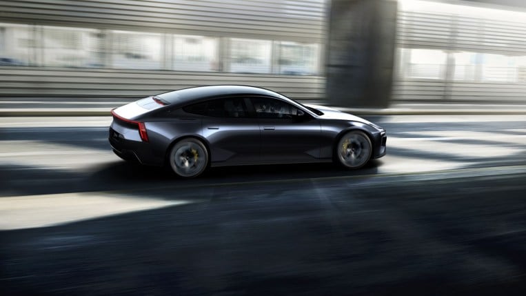 2024 Polestar 5 Teaser Rear Three Quarter